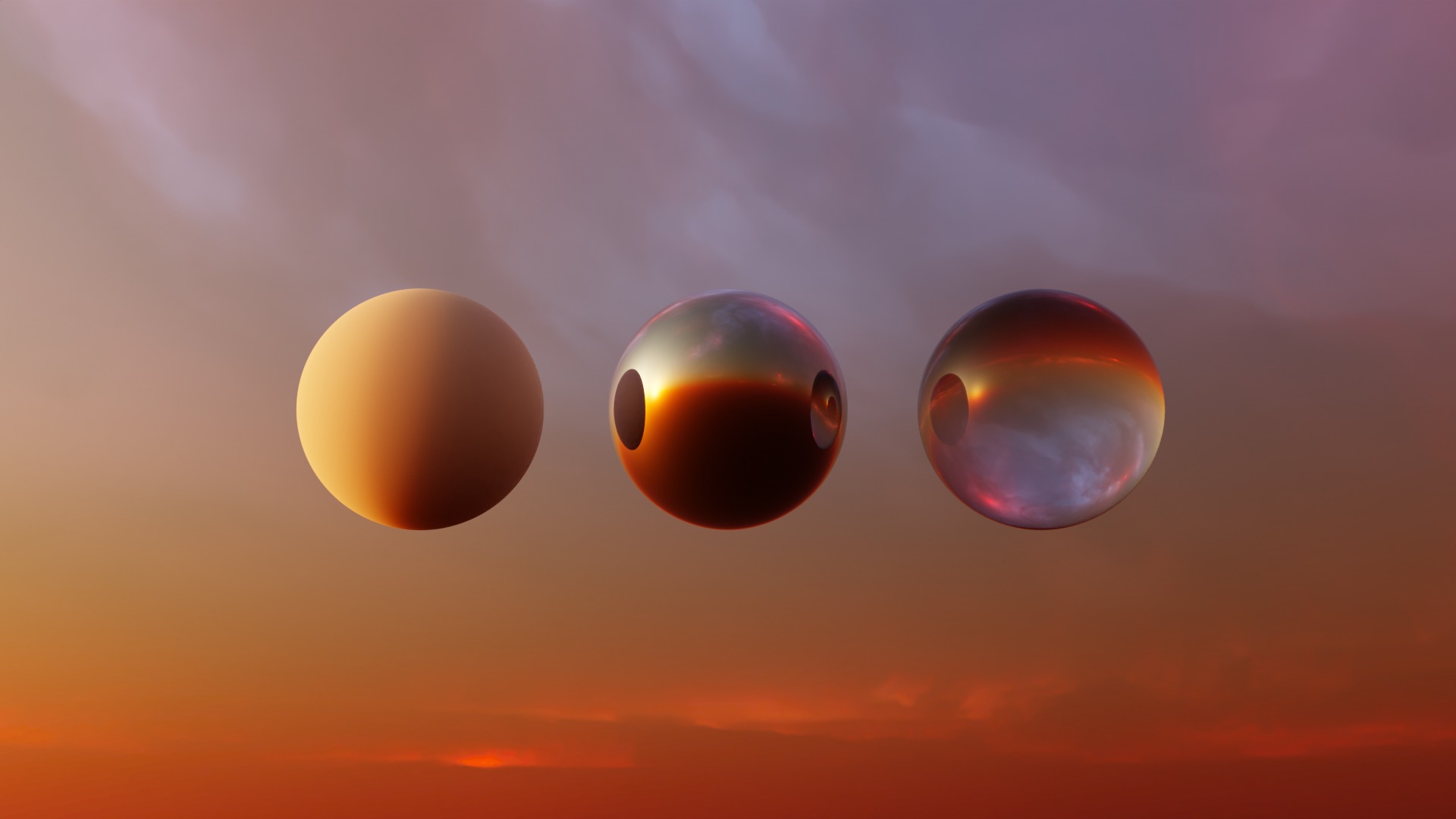 16 8K Aurora with Stars and Alien Planets And Rings Hdris Low-poly 3D model_4