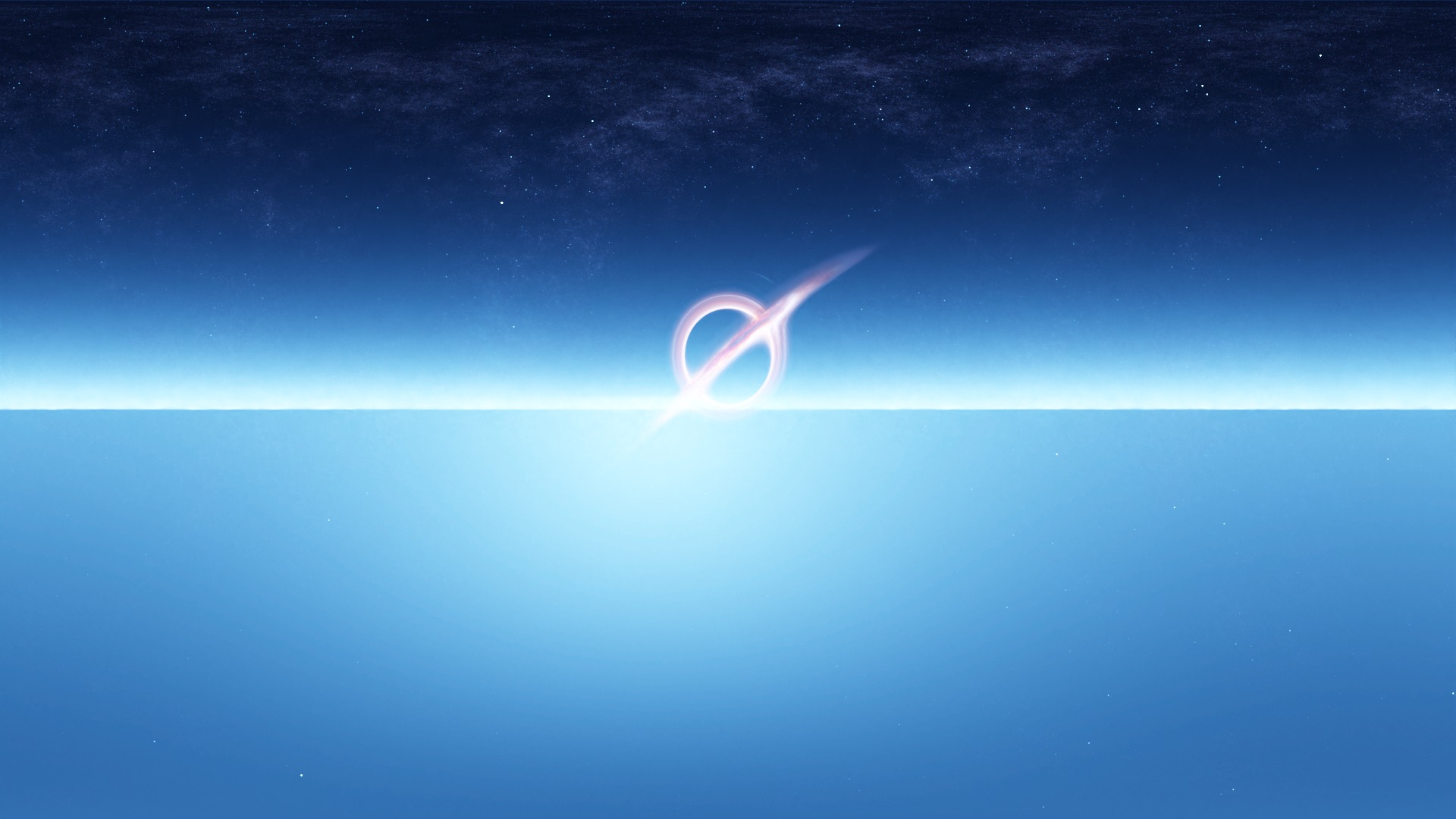 16 8K Aurora with Stars and Alien Planets And Rings Hdris Low-poly 3D model_40