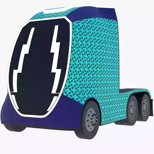 Future semitruck VII PBR