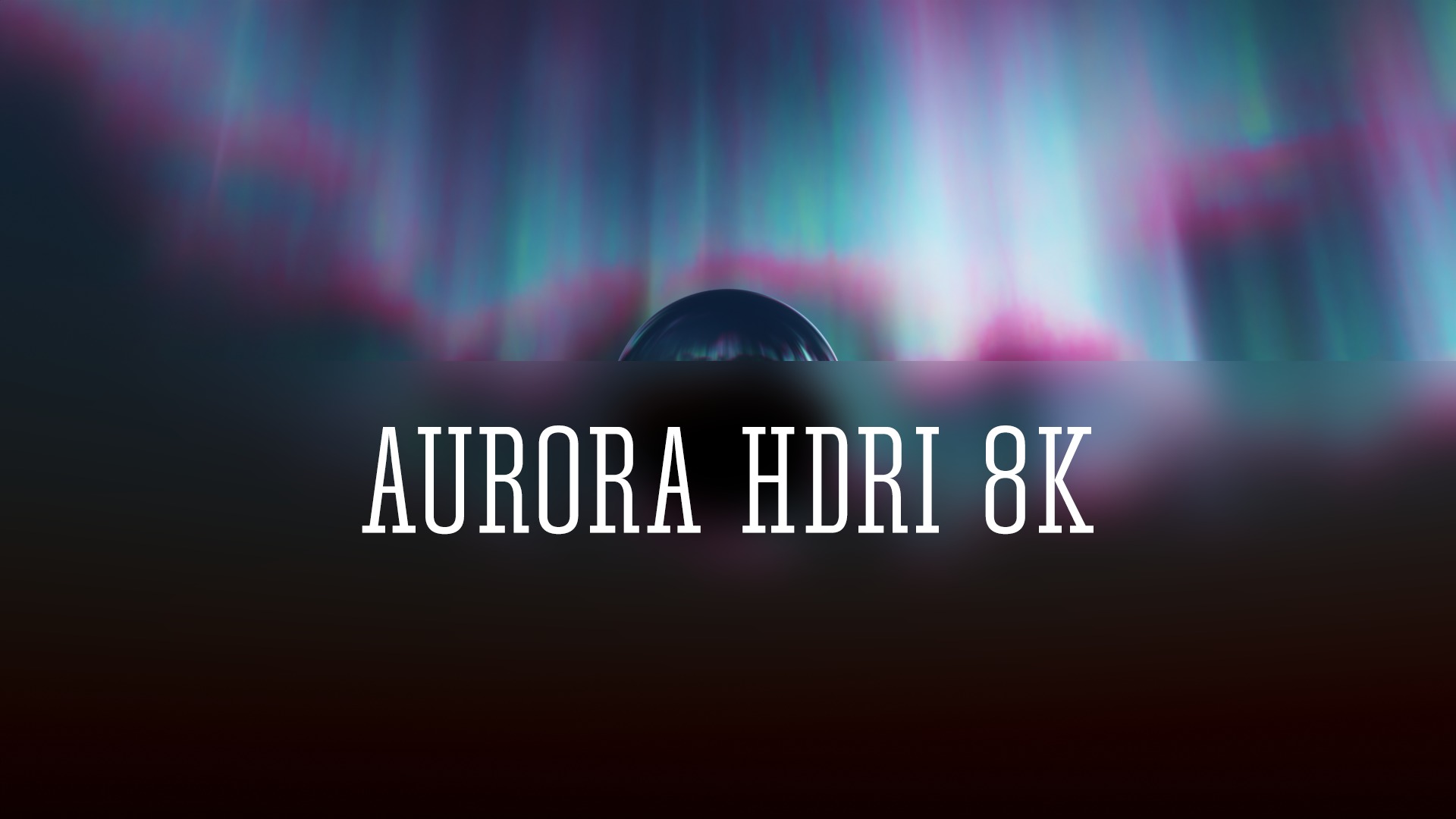 4 8K Aurora Northern Lights Hdri Pack Low-poly 3D model_6