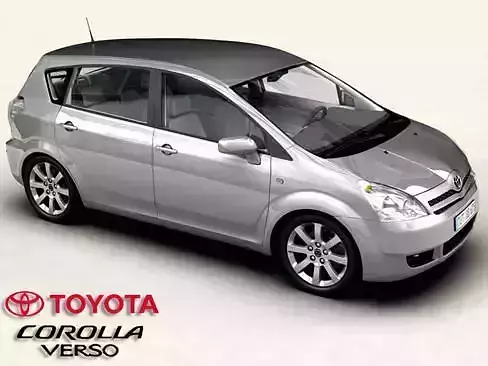 Toyota Corolla Verso 3D model