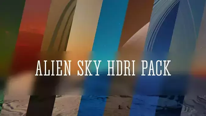 9 8K Alien Sky And Atmosphere Hdri Pack