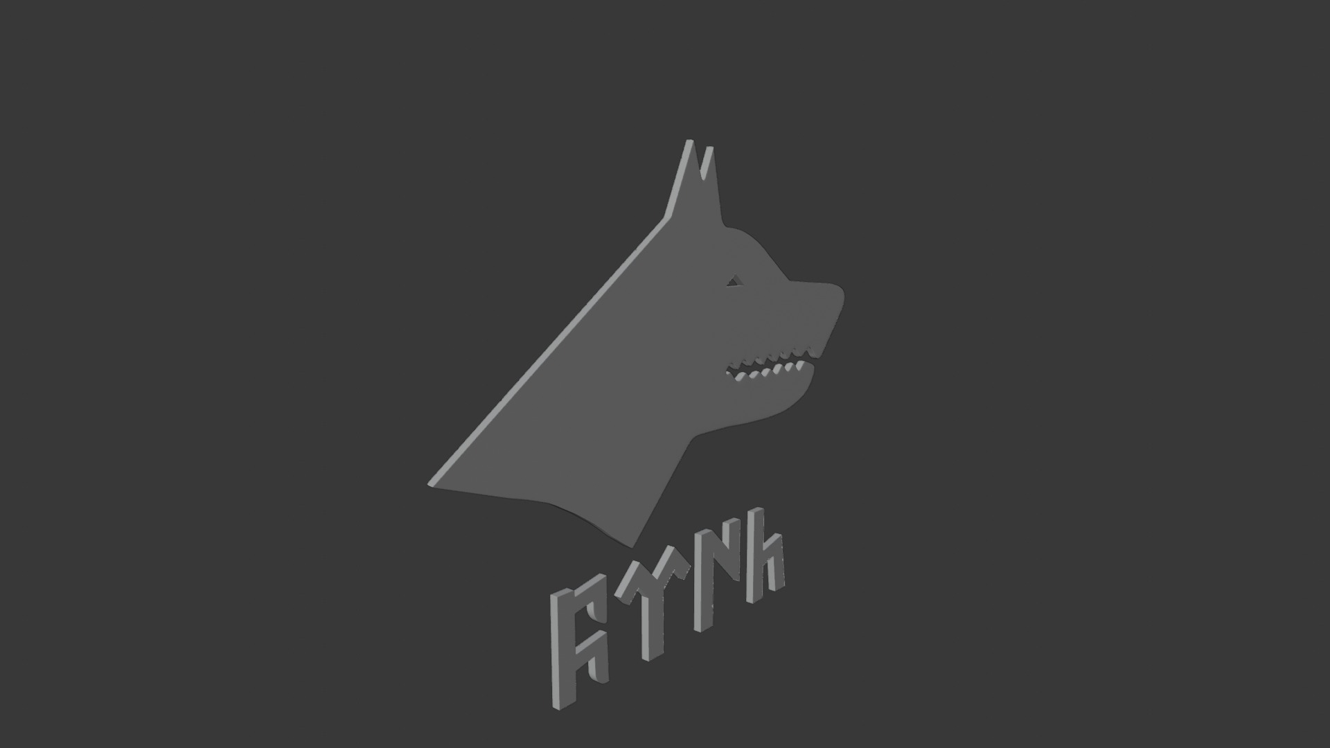 Bozkurt ve Gokturkce Turk Yazisi 3D yazicida basmaya hazir model 3D model_1