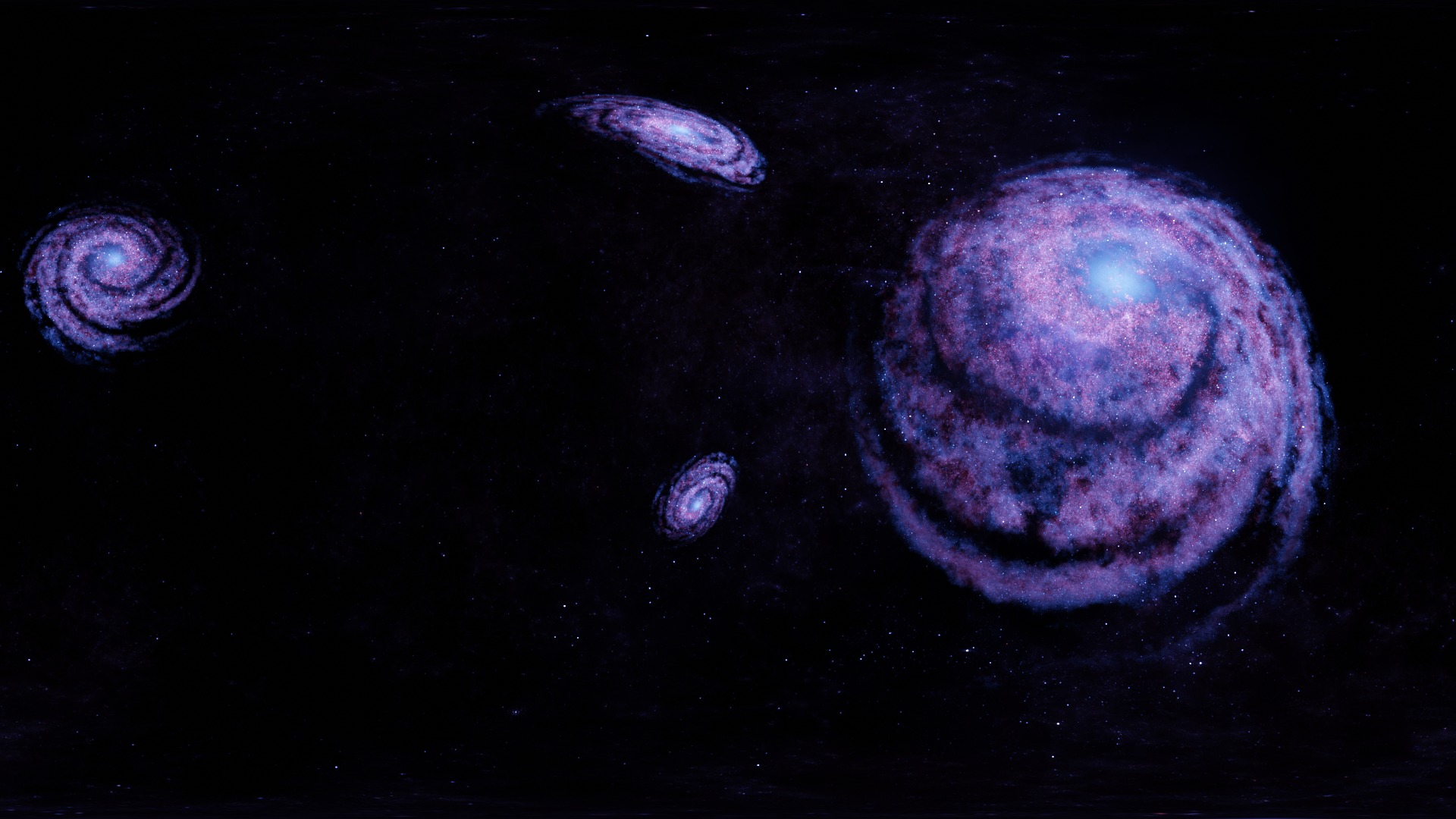 6 16K Space And Sky Hdri Pack Low-poly 3D model_16