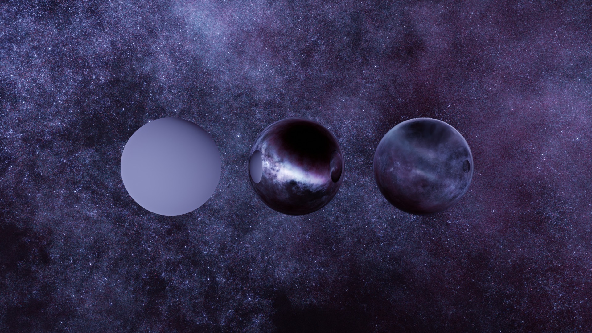 4 Realistic Bright Galaxy 8K Hdris Pack Low-poly 3D model_11