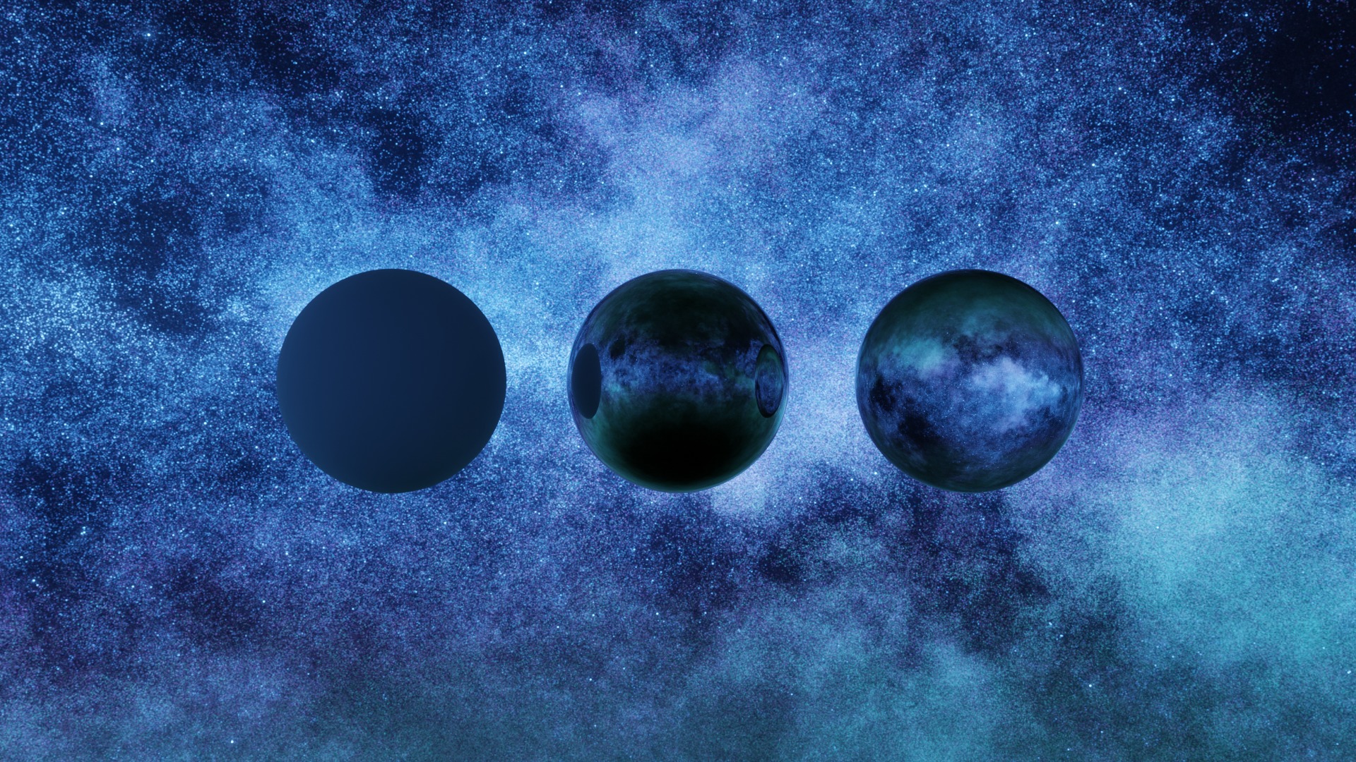 4 Realistic Bright Galaxy 8K Hdris Pack Low-poly 3D model_18