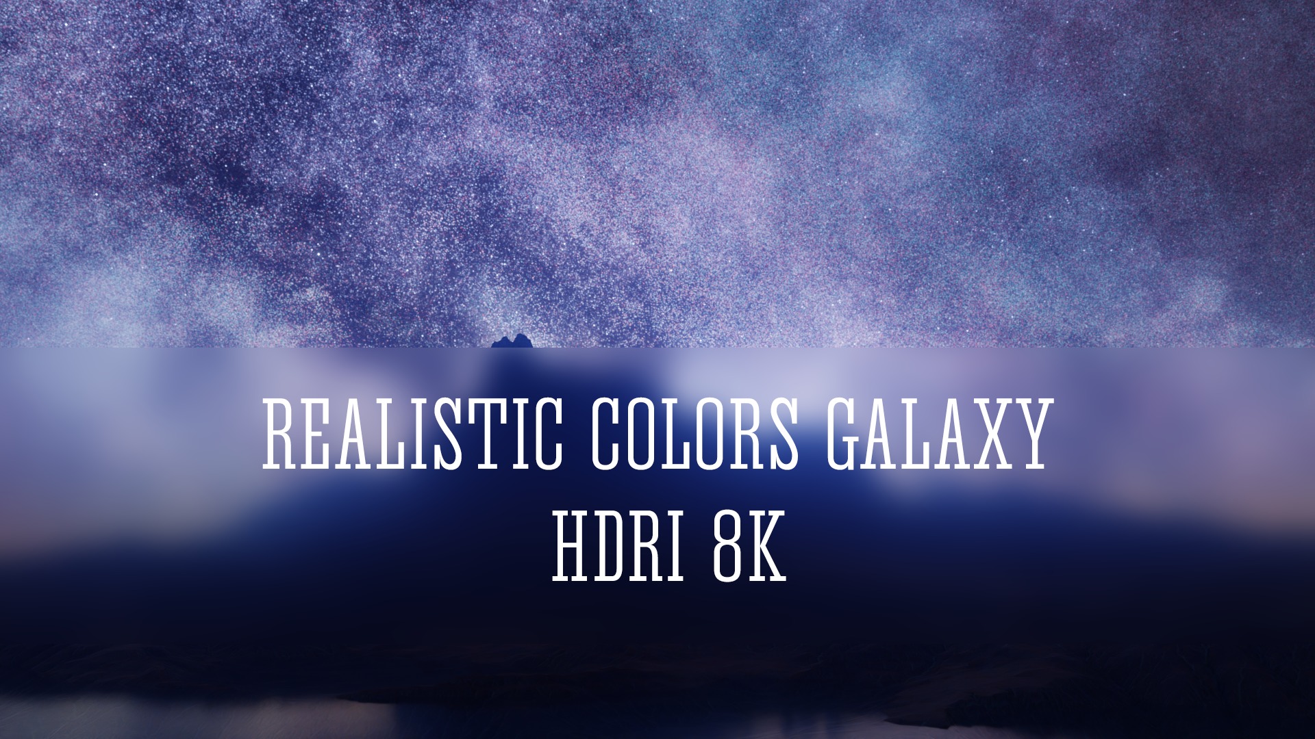 16 Colorful Galactic Starfield 8K Hdris Pack Low-poly 3D model_62