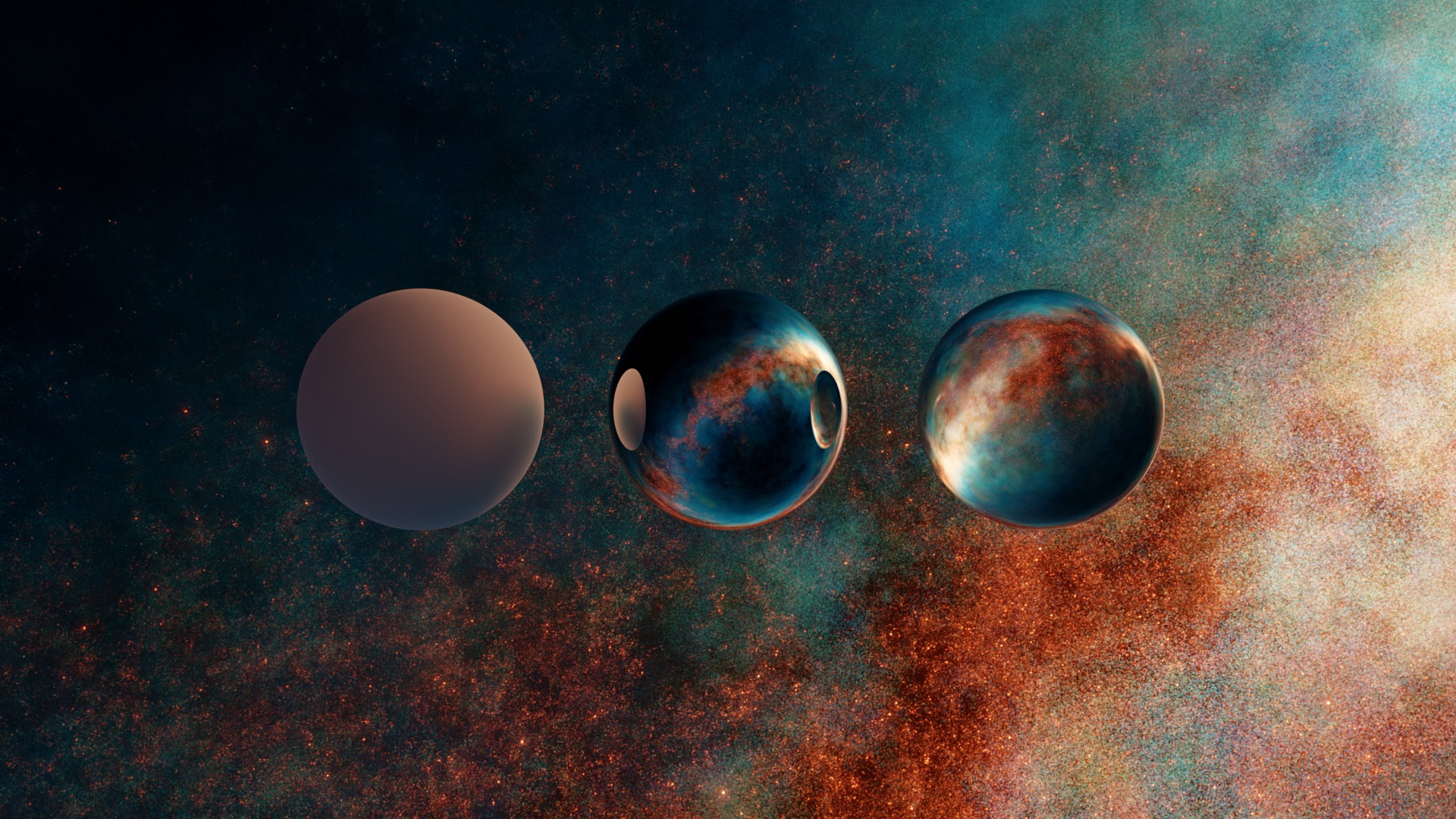 16 Colorful Galactic Starfield 8K Hdris Pack Low-poly 3D model_28