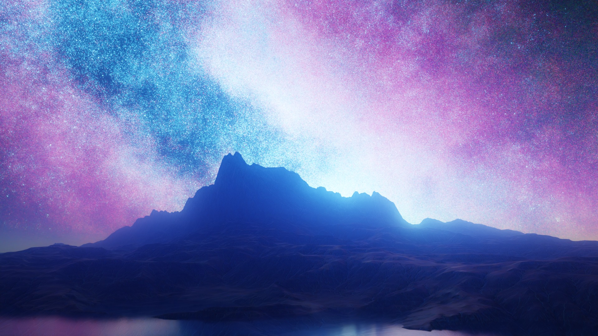 16 Colorful Galactic Starfield 8K Hdris Pack Low-poly 3D model_35