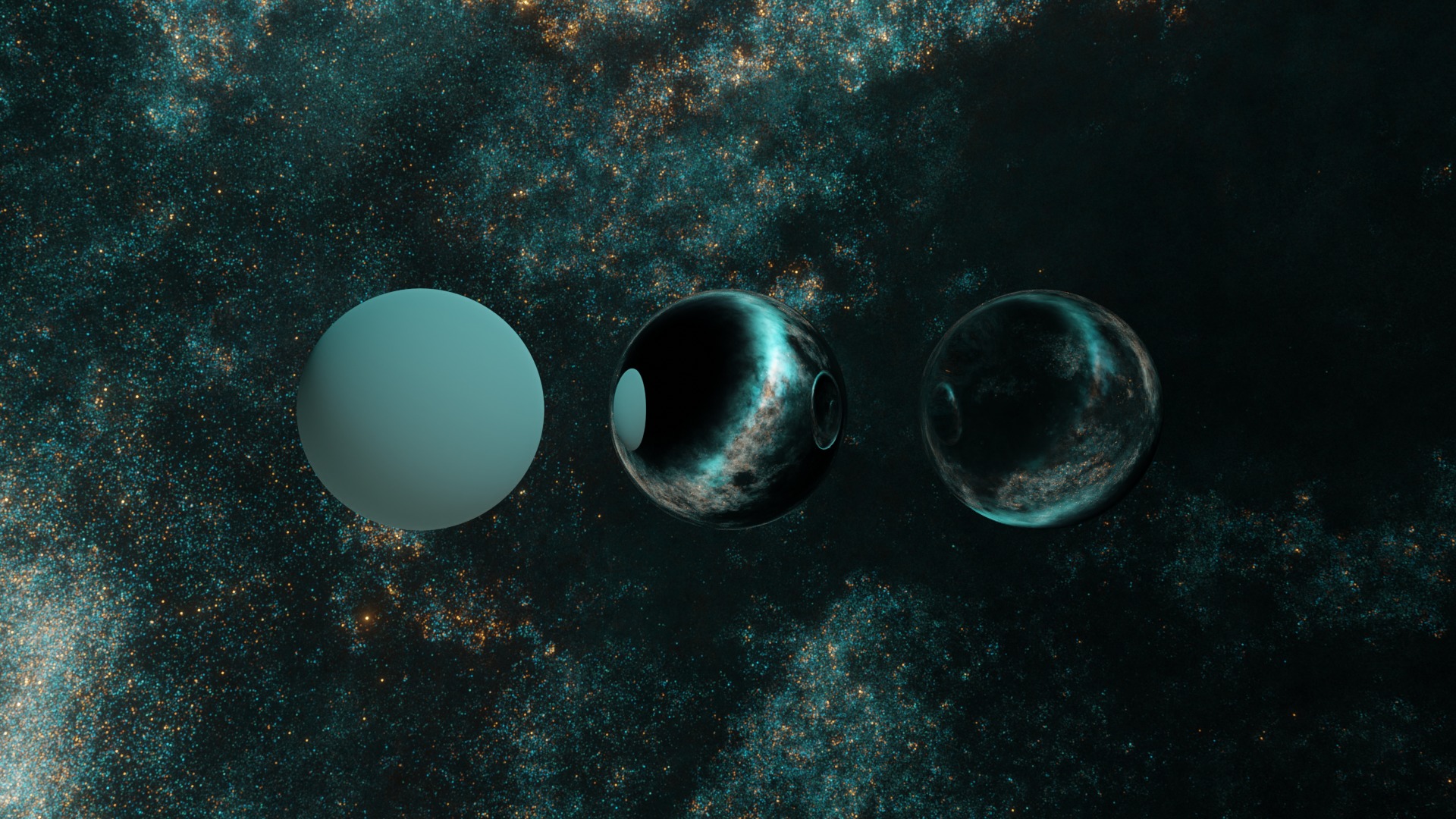 16 Colorful Galactic Starfield 8K Hdris Pack Low-poly 3D model_8