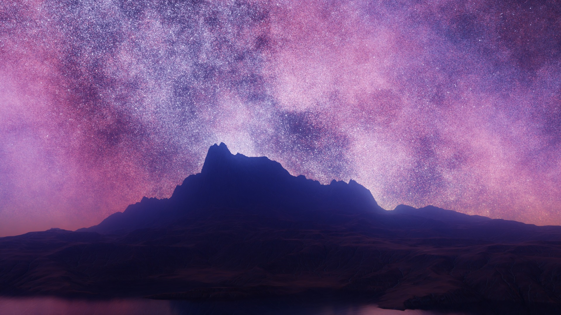 16 Colorful Galactic Starfield 8K Hdris Pack Low-poly 3D model_39