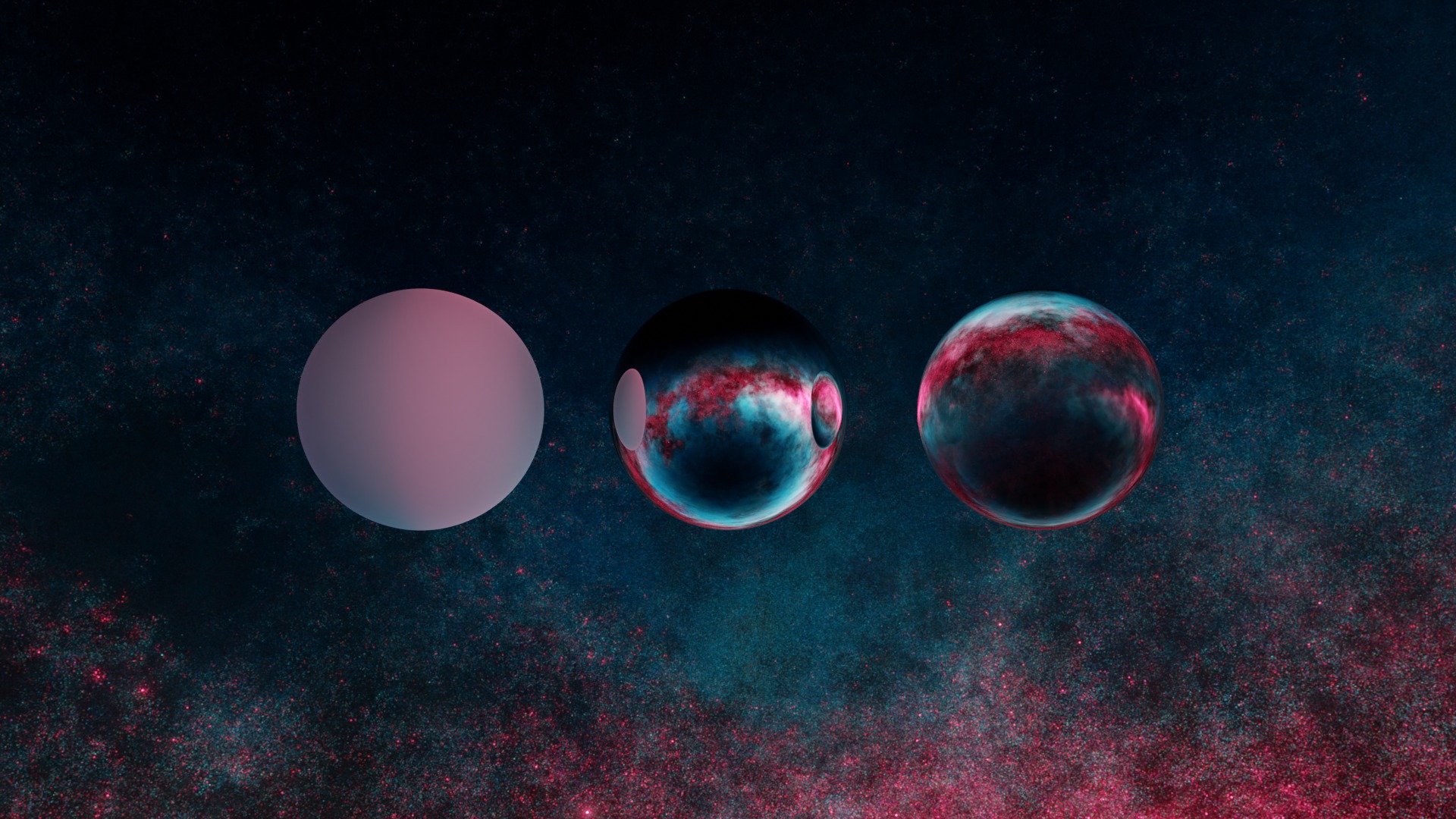 16 Colorful Galactic Starfield 8K Hdris Pack Low-poly 3D model_16
