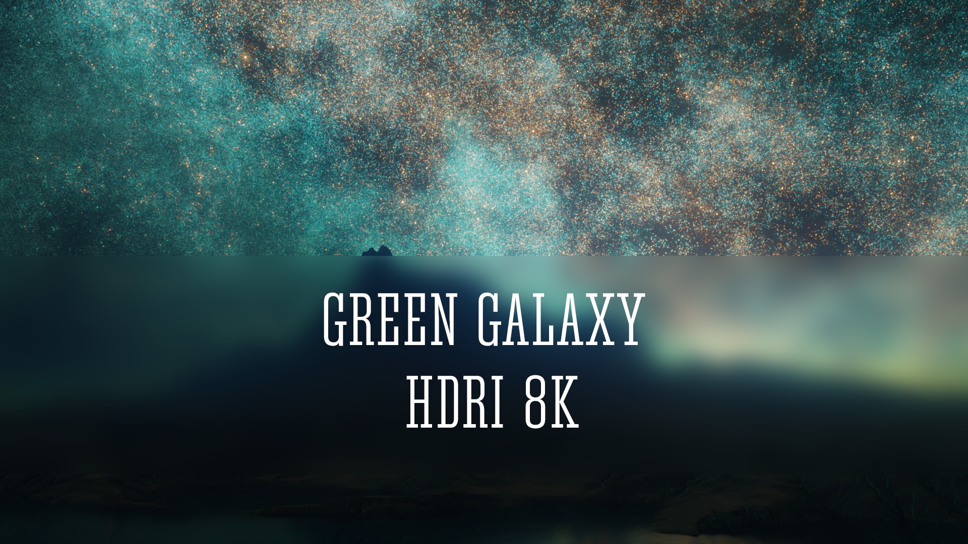 16 Colorful Galactic Starfield 8K Hdris Pack Low-poly 3D model_6