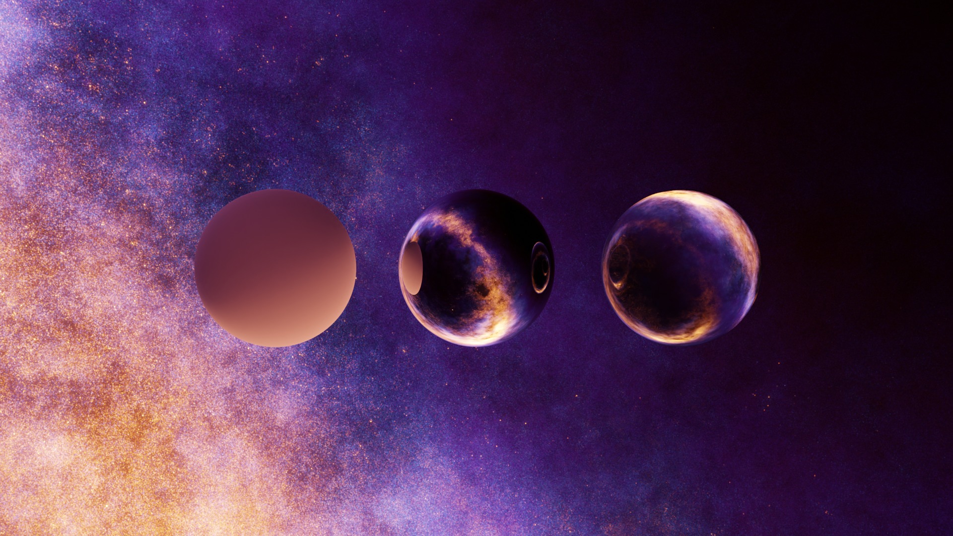 16 Colorful Galactic Starfield 8K Hdris Pack Low-poly 3D model_48