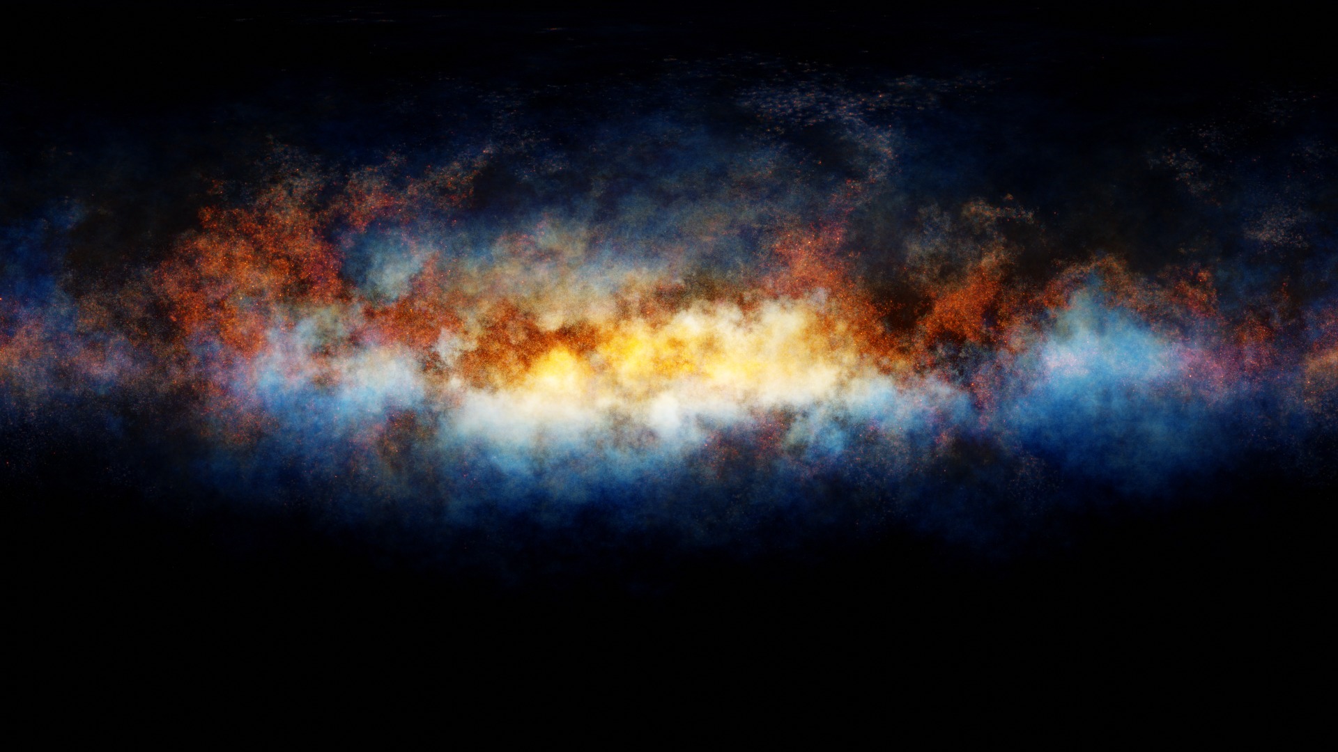 16 Colorful Galactic Starfield 8K Hdris Pack Low-poly 3D model_45