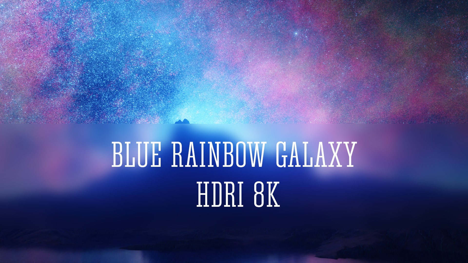 16 Colorful Galactic Starfield 8K Hdris Pack Low-poly 3D model_2