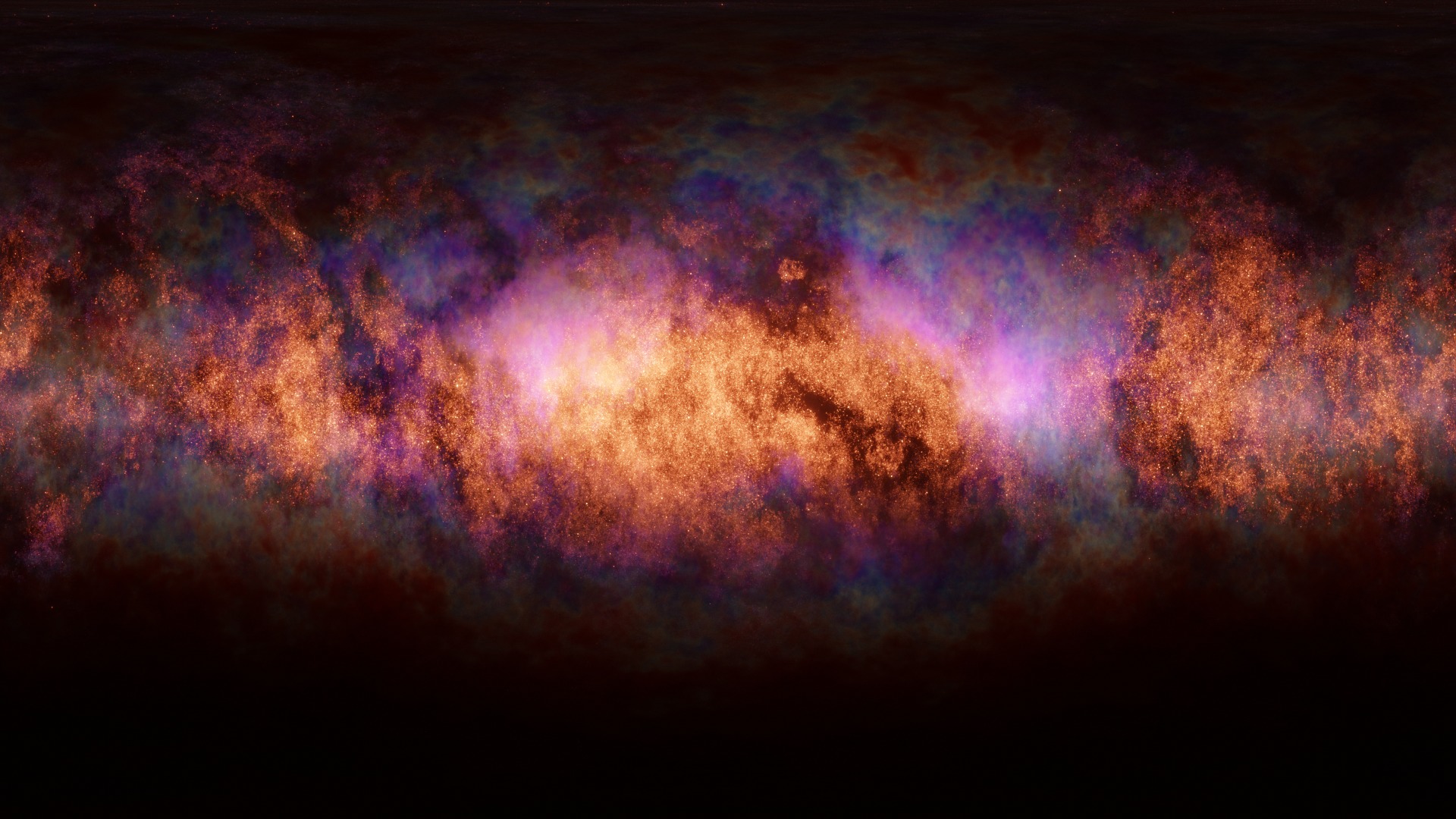 16 Colorful Galactic Starfield 8K Hdris Pack Low-poly 3D model_13