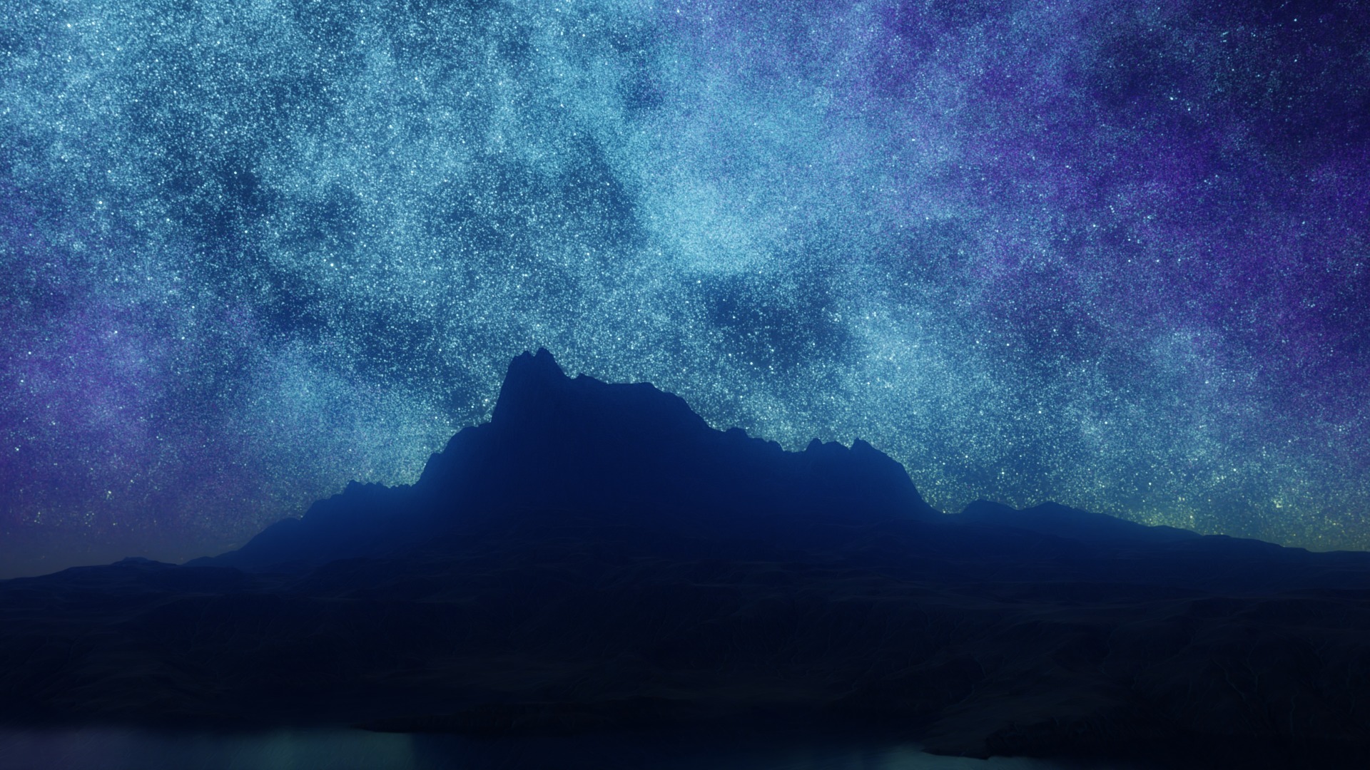 16 Colorful Galactic Starfield 8K Hdris Pack Low-poly 3D model_70