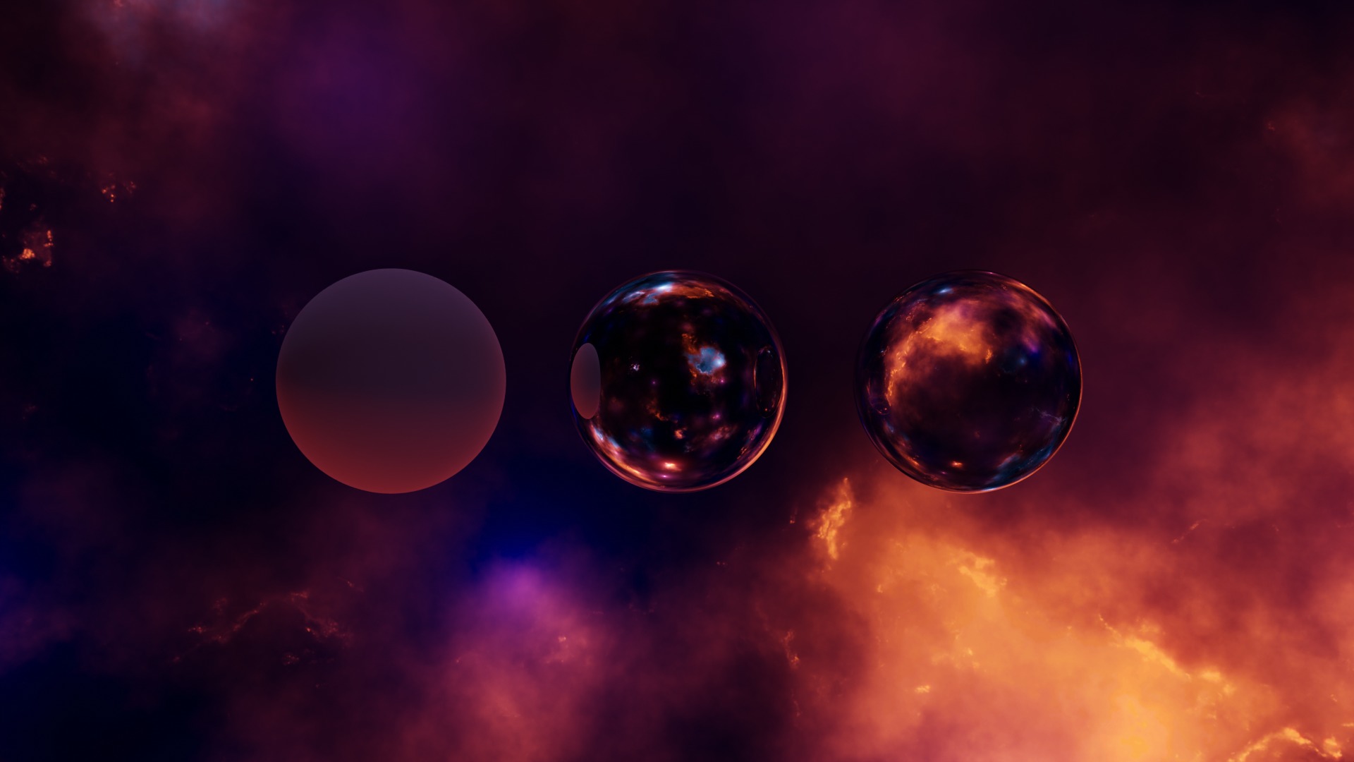 Space Hdri Skybox Free low-poly 3D model_5