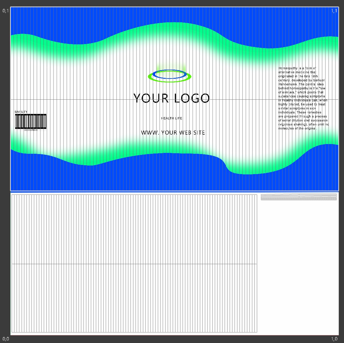 Bottles of homeopathics with pills Low-poly 3D model_17