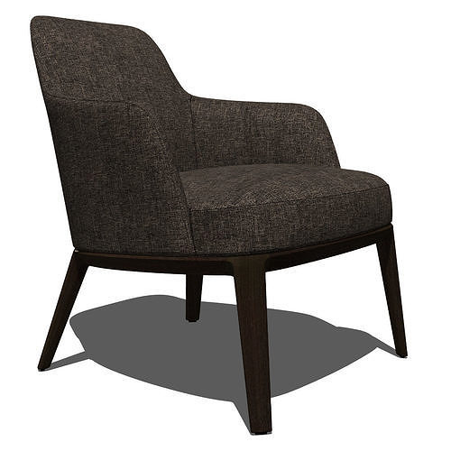 Jane Armchair by Poliform 3D model