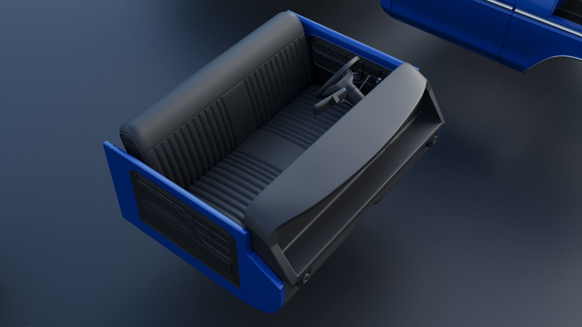 F-100 1973 3D print model_36