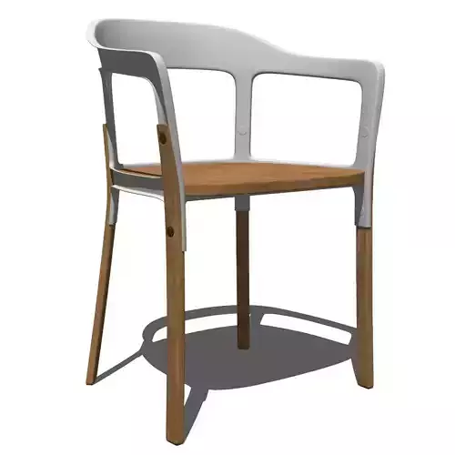 Steelwood chair by Magis