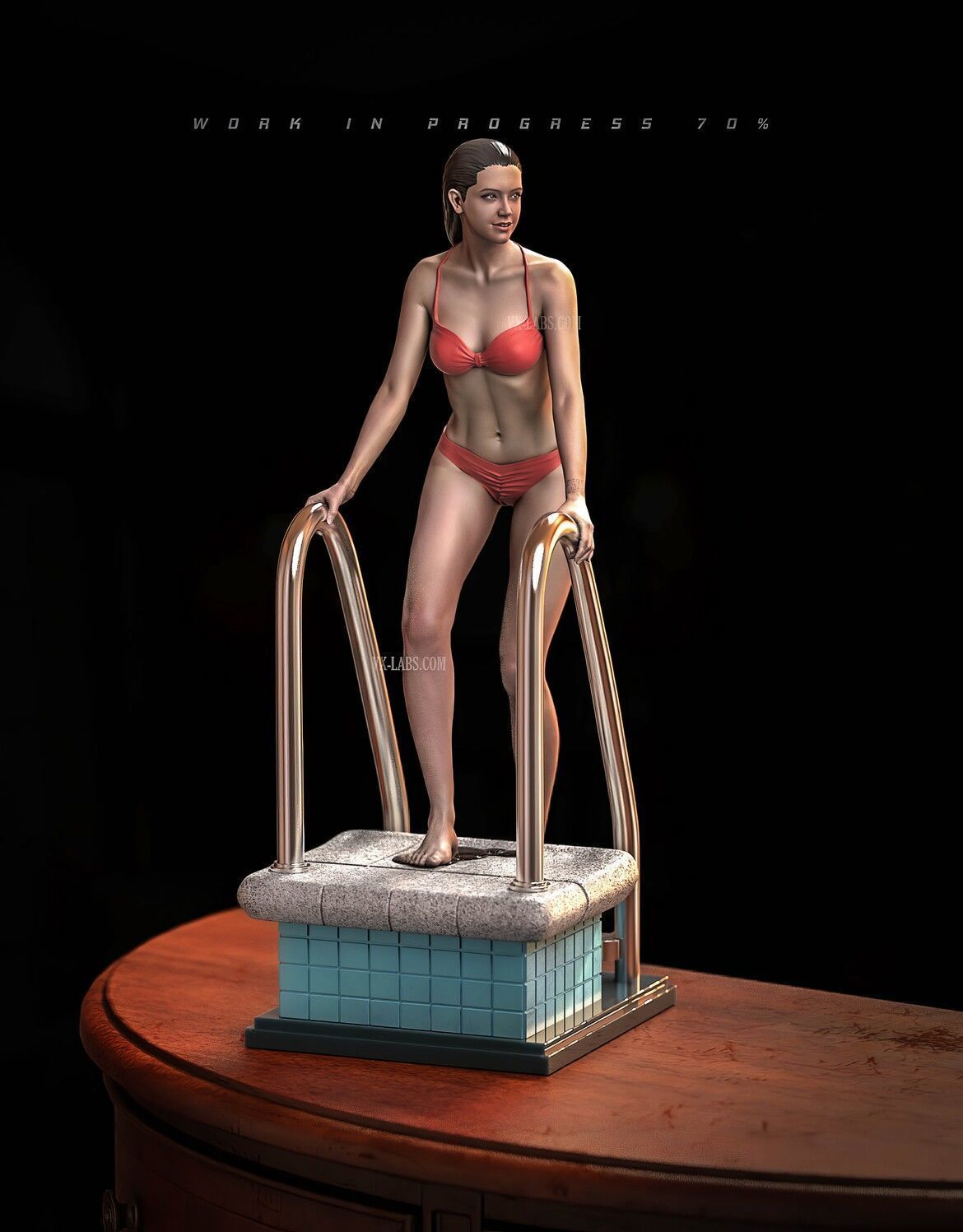 Phoebe Cates - Fast Times 3D print model_1