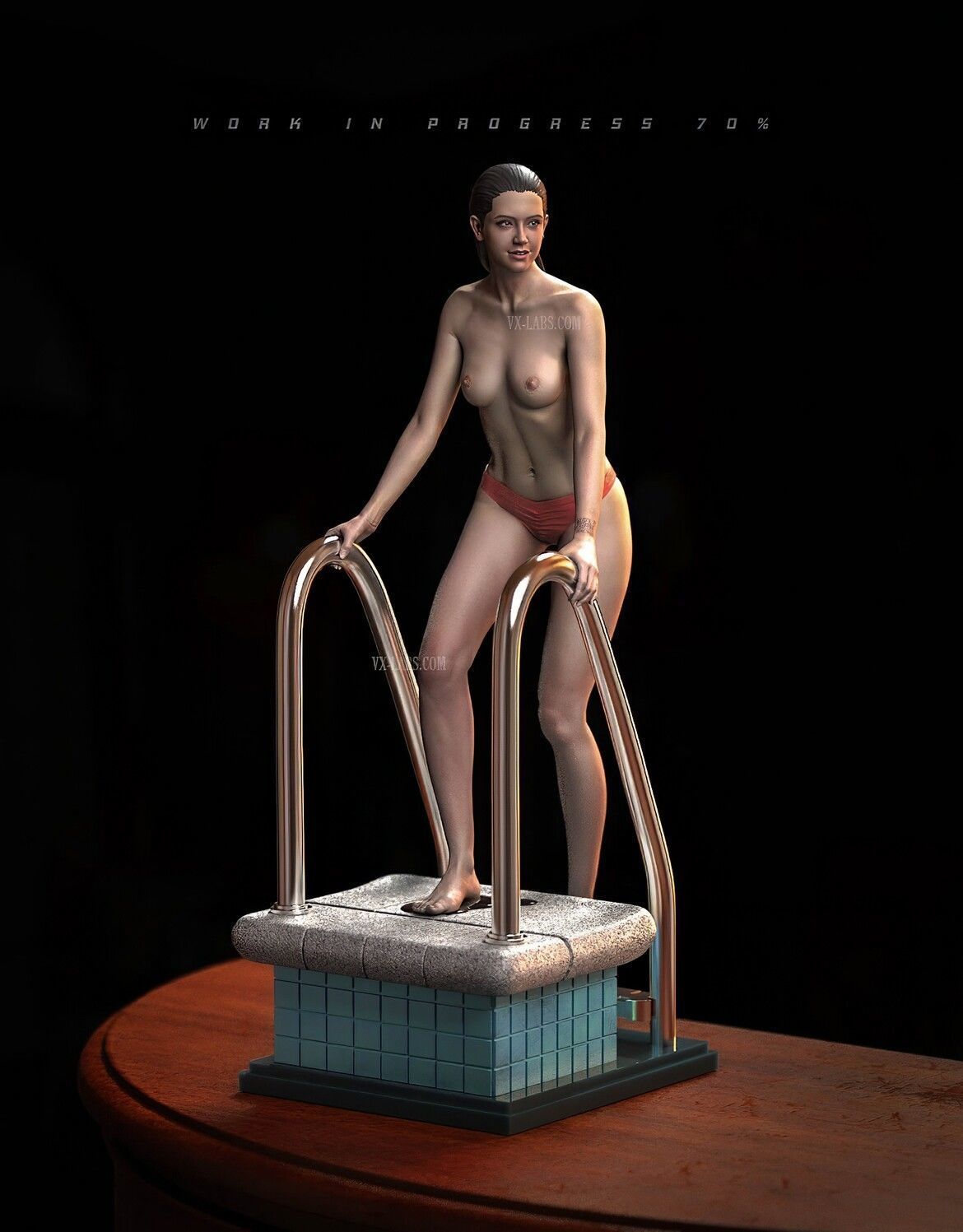 Phoebe Cates - Fast Times 3D print model_5