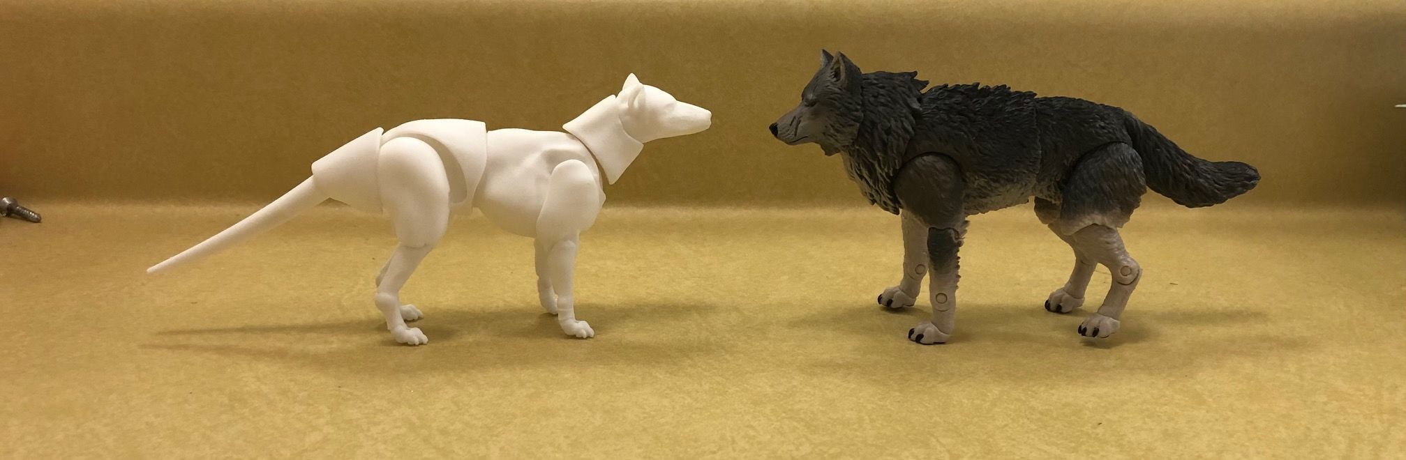 Tasmanian Tiger Articulated Figure 3D print model_2