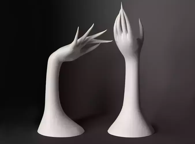 Female hands vintage pose