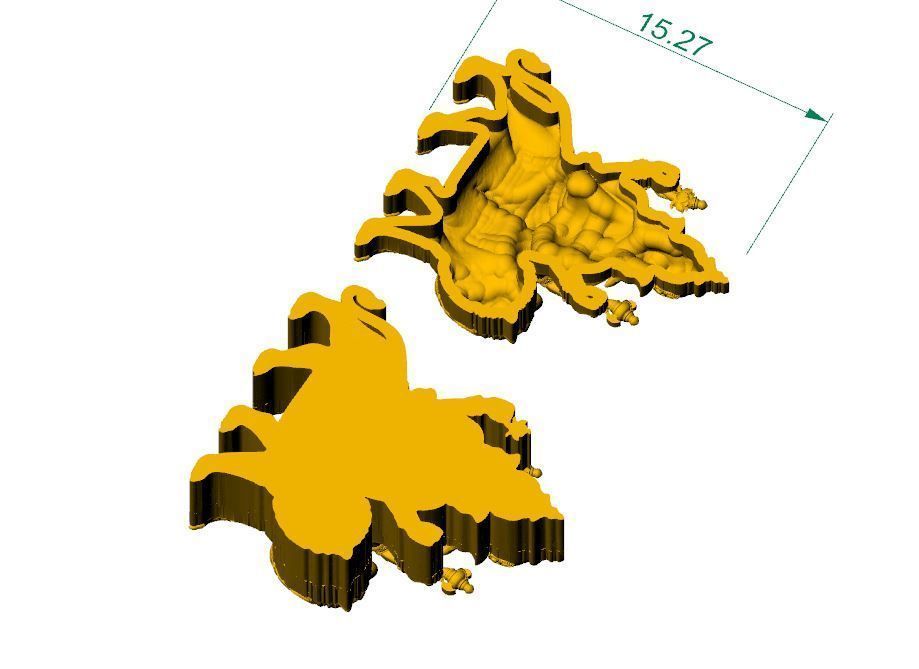 Ganesha pendant 3D print model_1