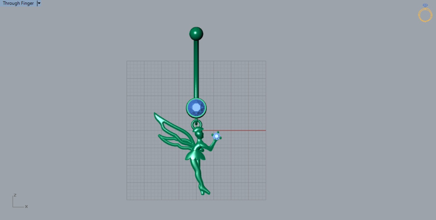 piercing p0004 3D print model_9