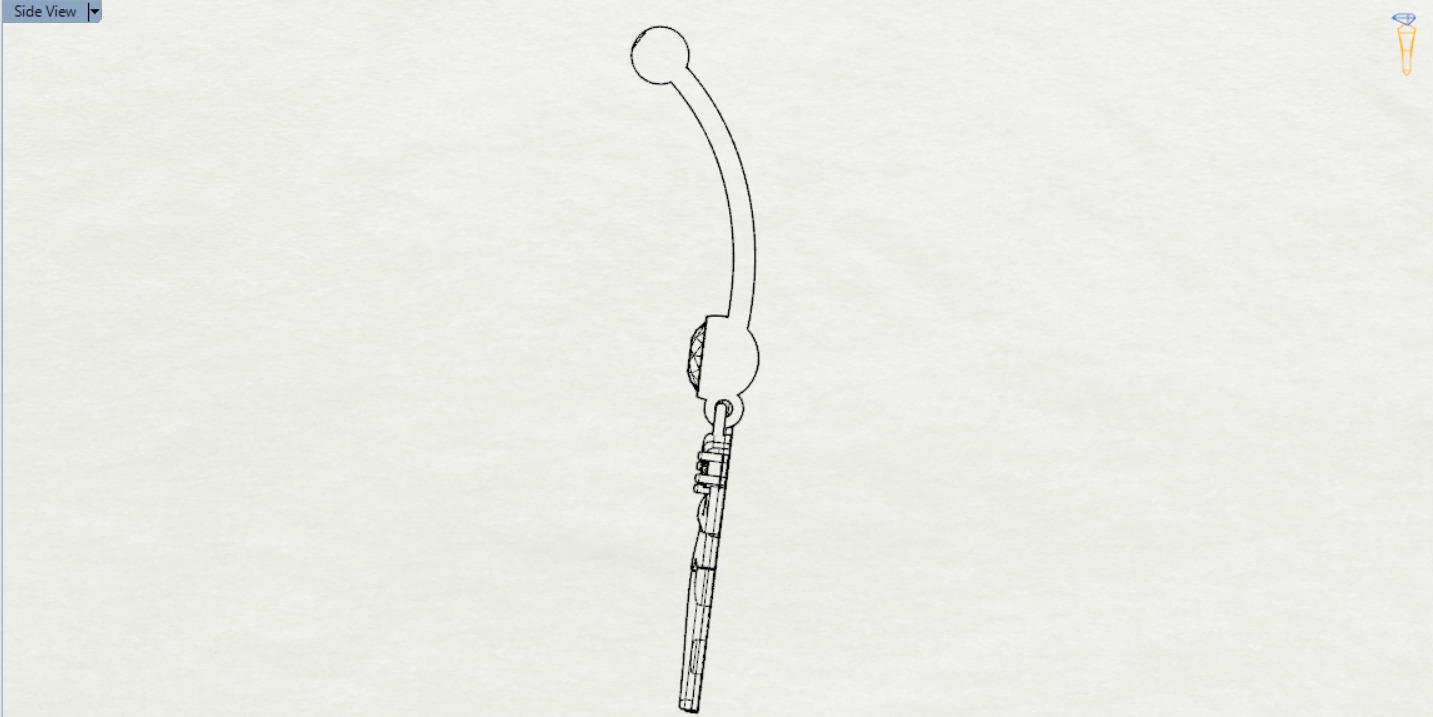 piercing p0004 3D print model_12