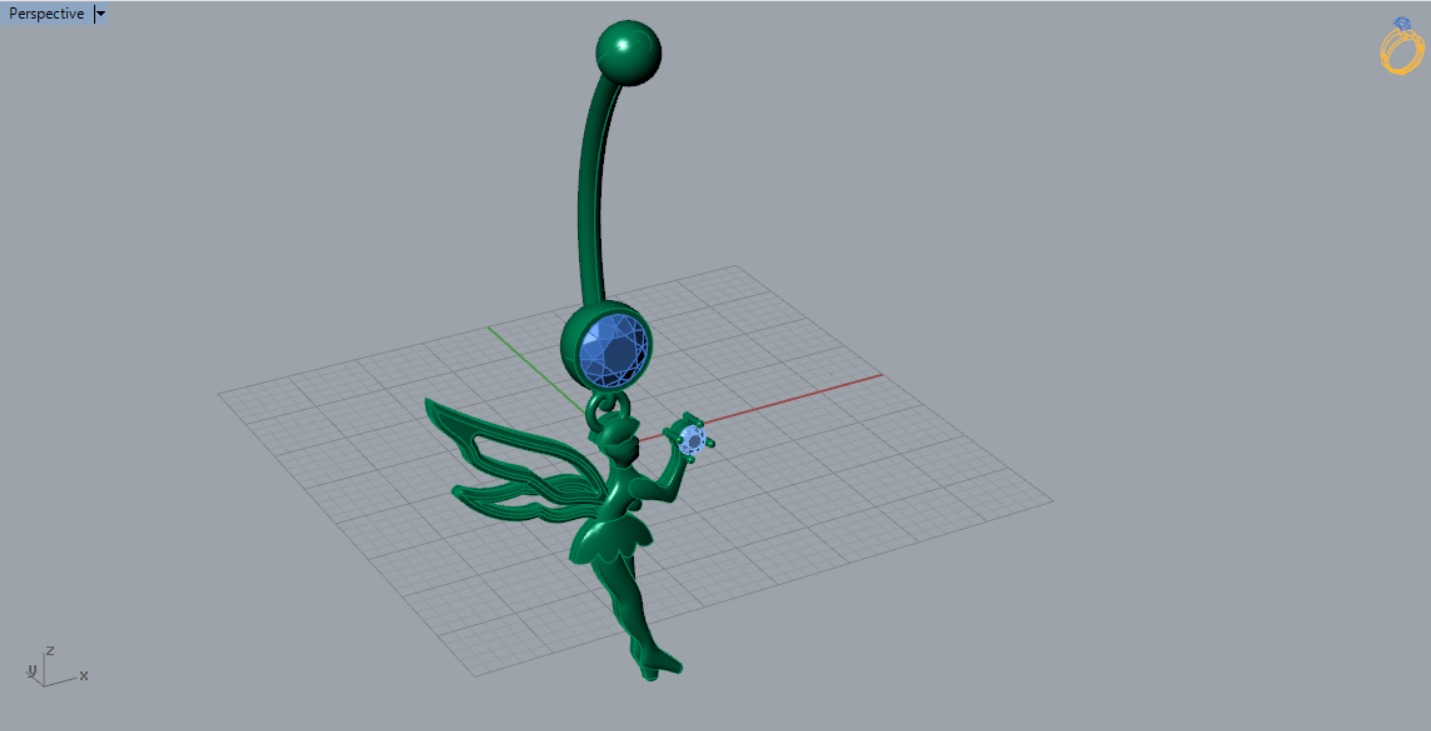 piercing p0004 3D print model_7