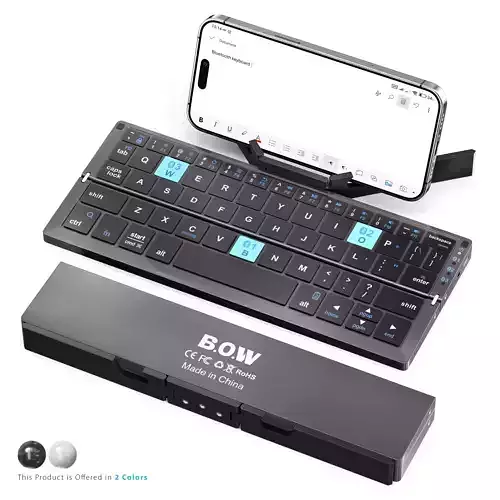 Bluetooth Keyboard Foldable