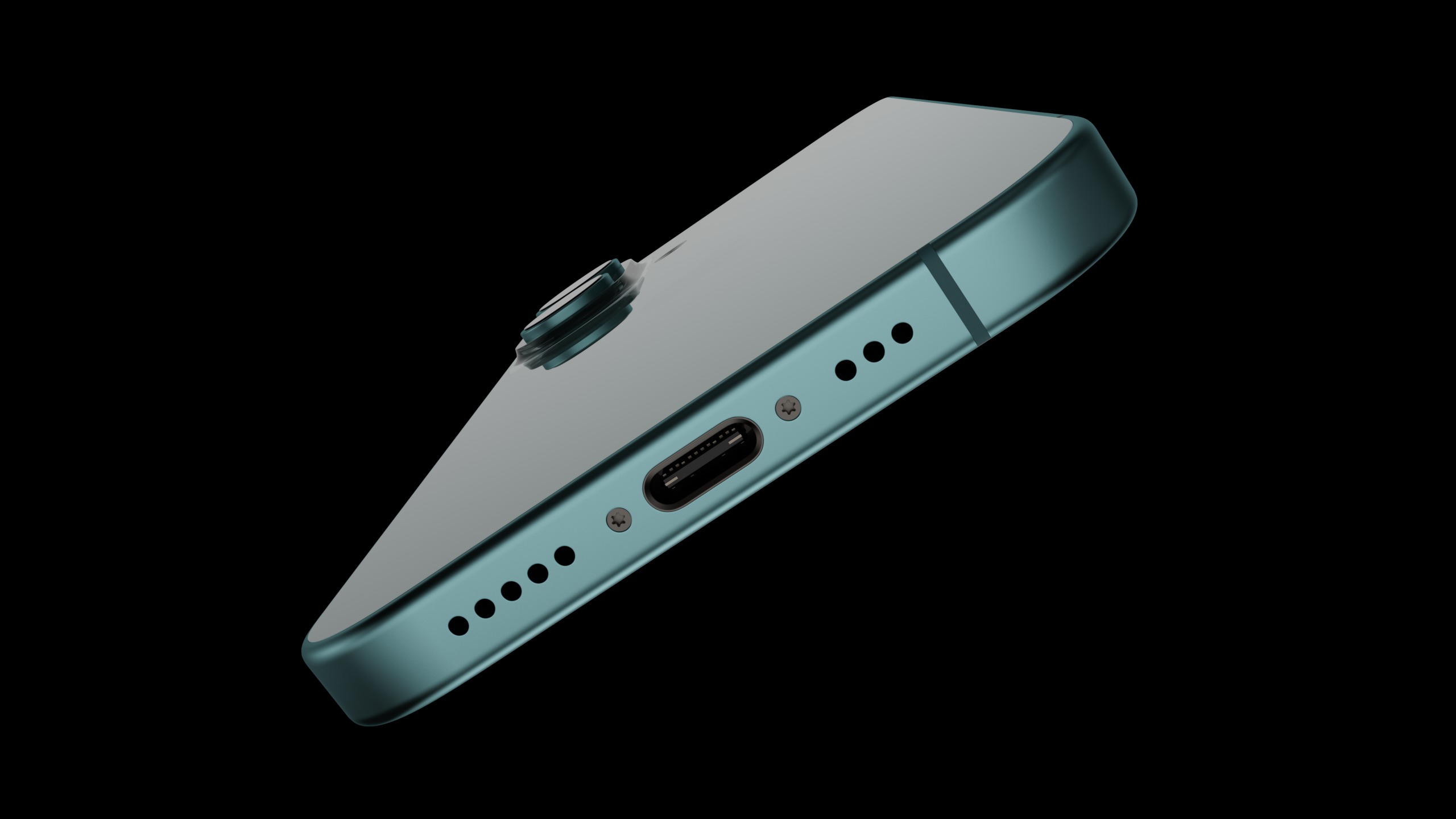 Apple iPhone 16  iPhone 16 Plus model flagship smartphone 3D model_2