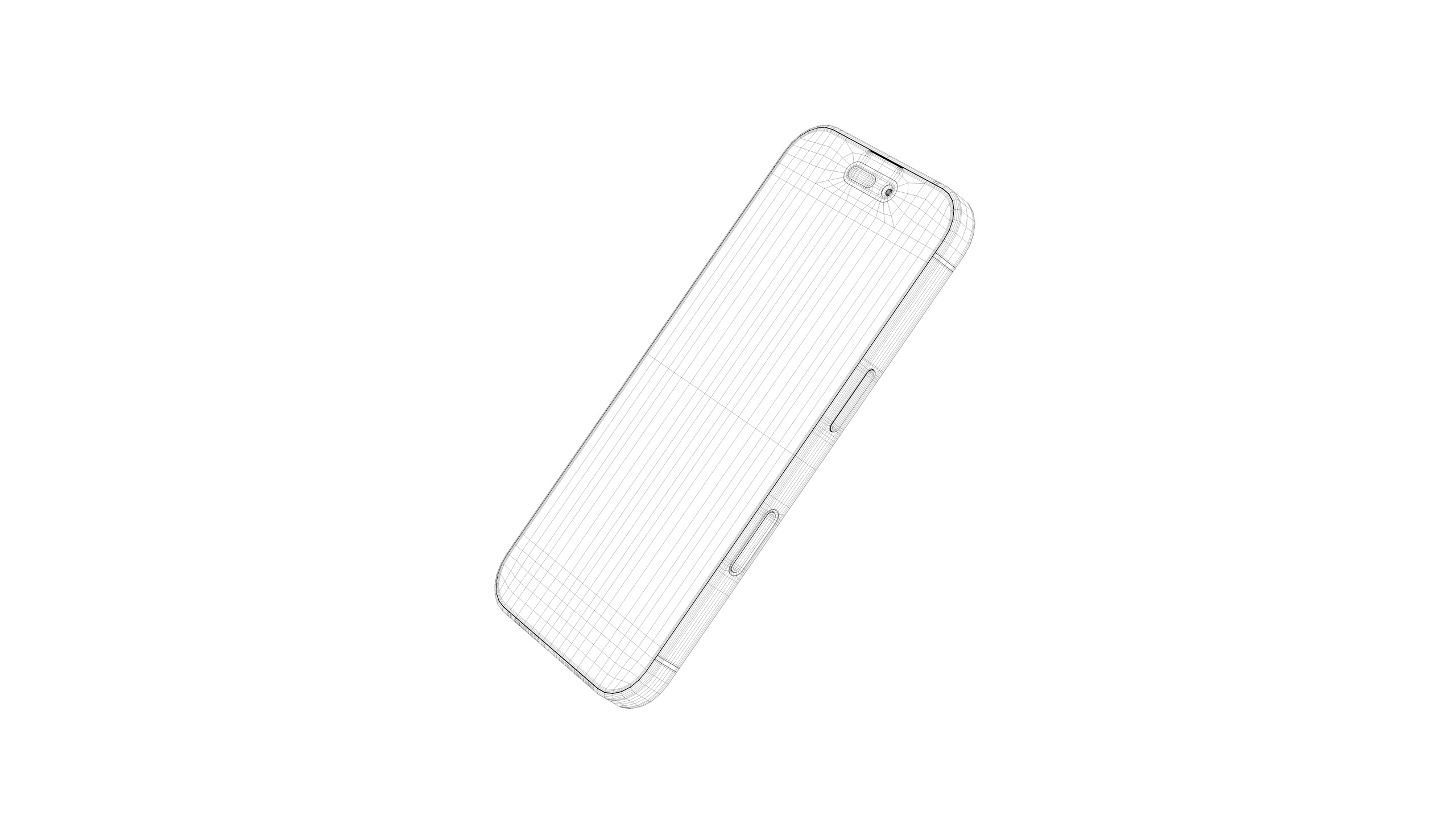 Apple iPhone 16  iPhone 16 Plus model flagship smartphone 3D model_4