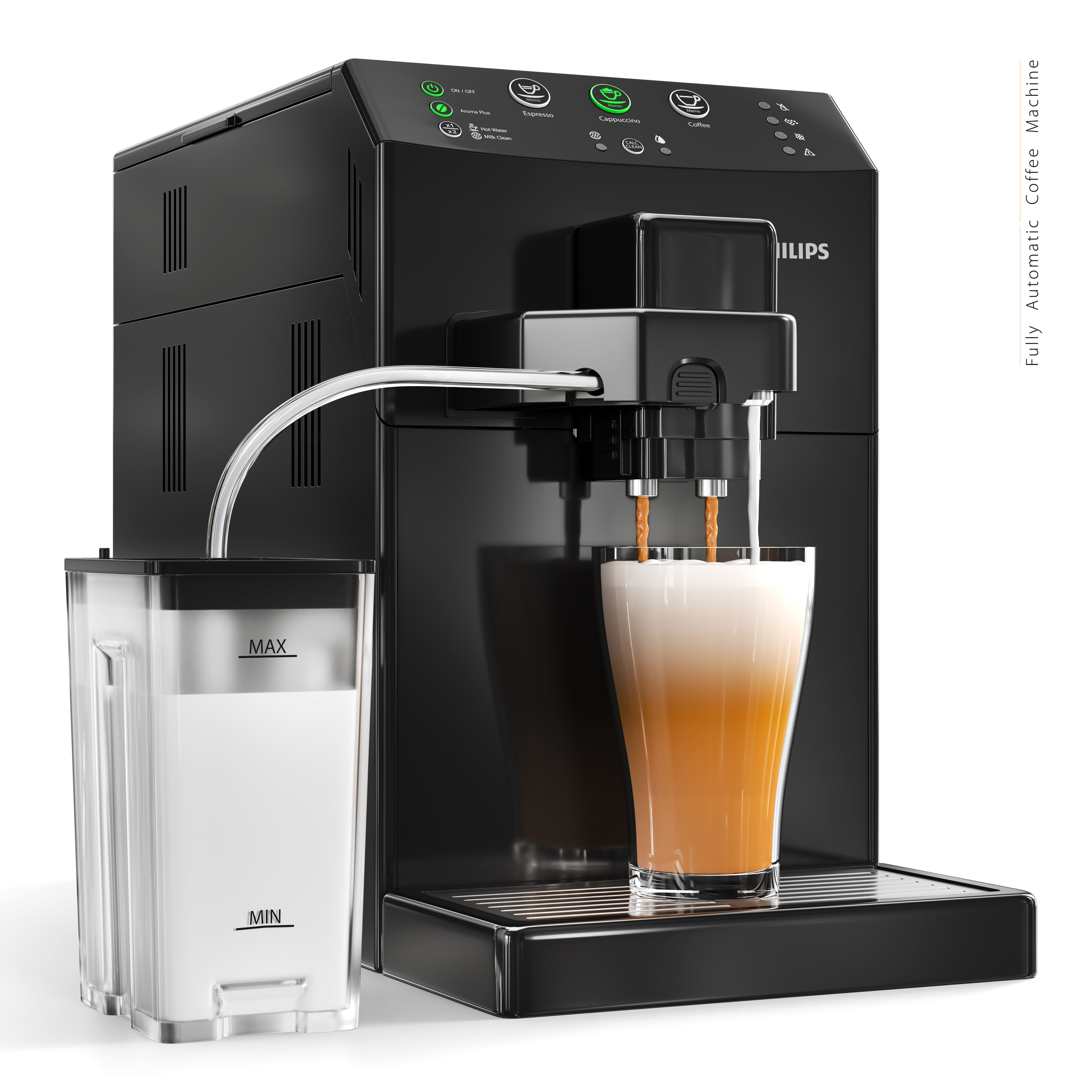 Fully Automatic Coffee Machine 3D model_2