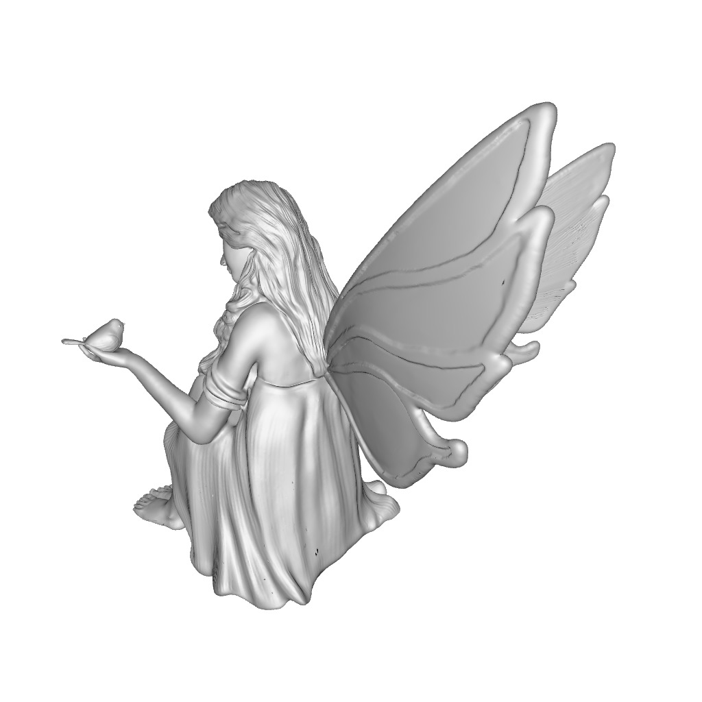 Fedele Garden Statue 3D model_5