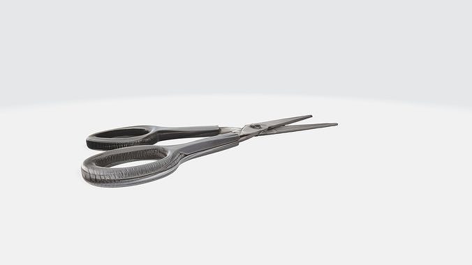 scissor Low-poly 3D model