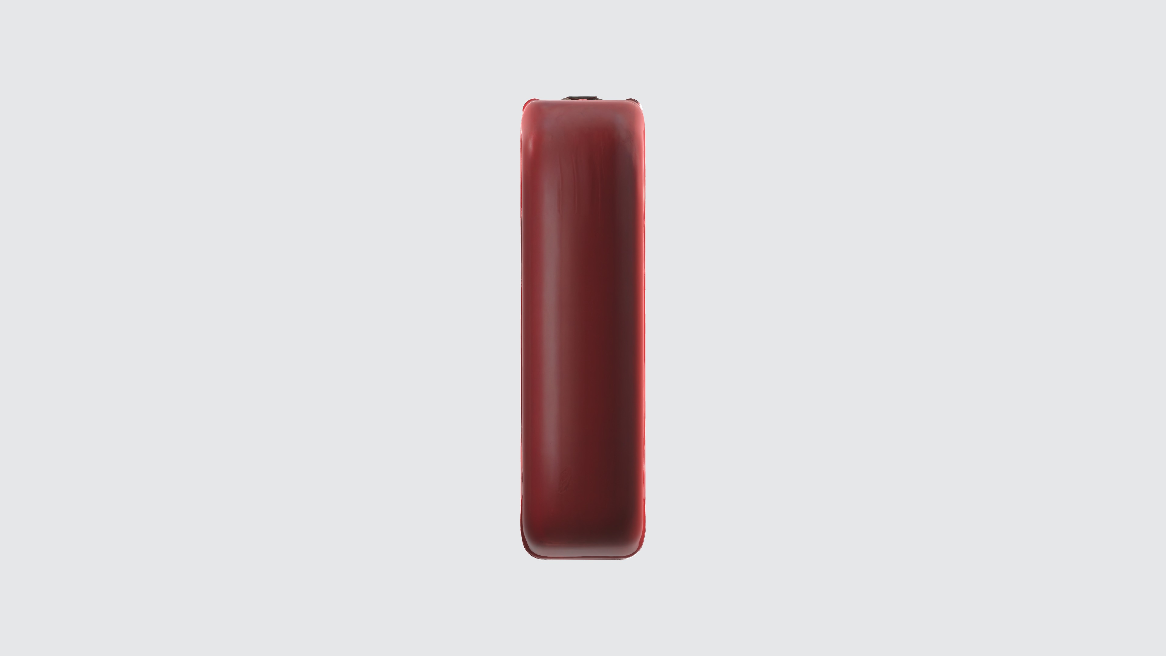 Red Gas Canister 2 Low-poly 3D model_1