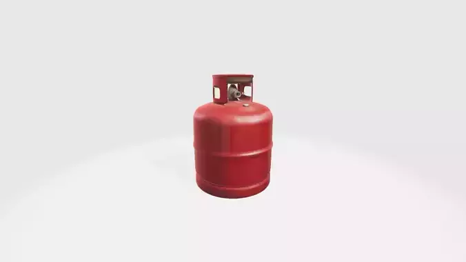 Red Gas Canister