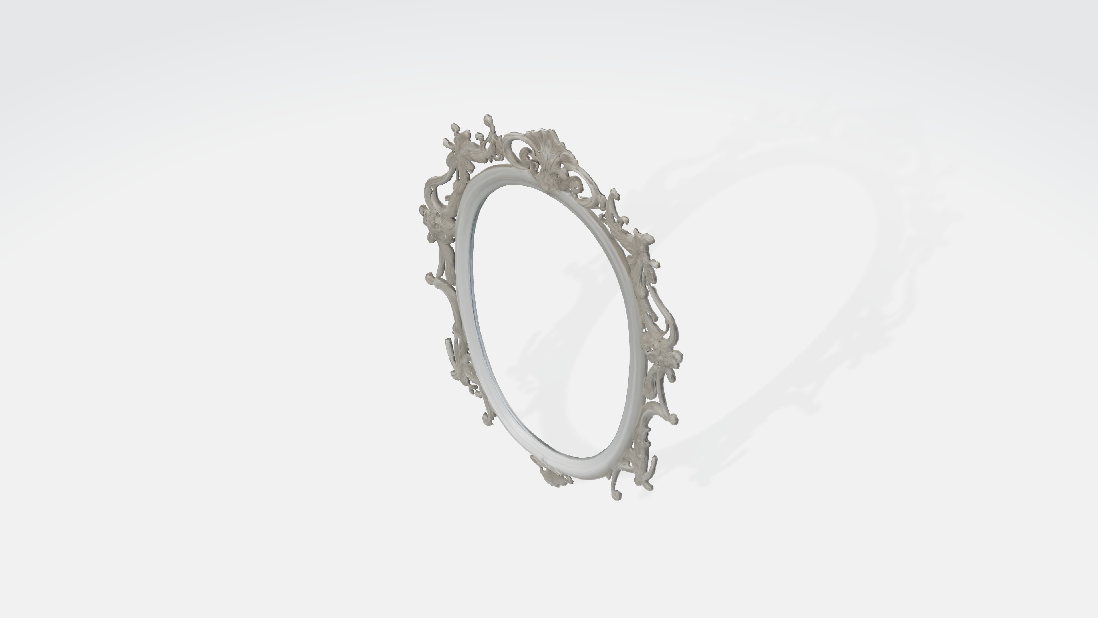 Mirror 2 Low-poly 3D model_5