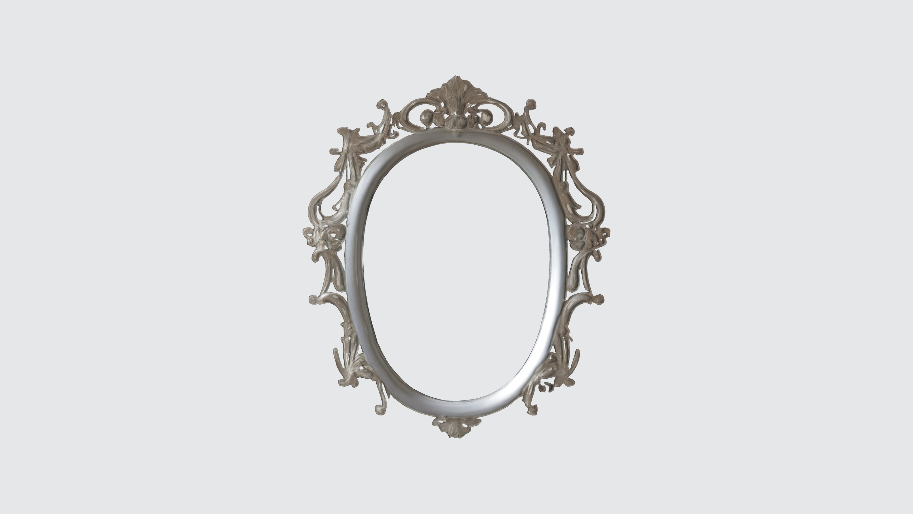 Mirror 2 Low-poly 3D model_2