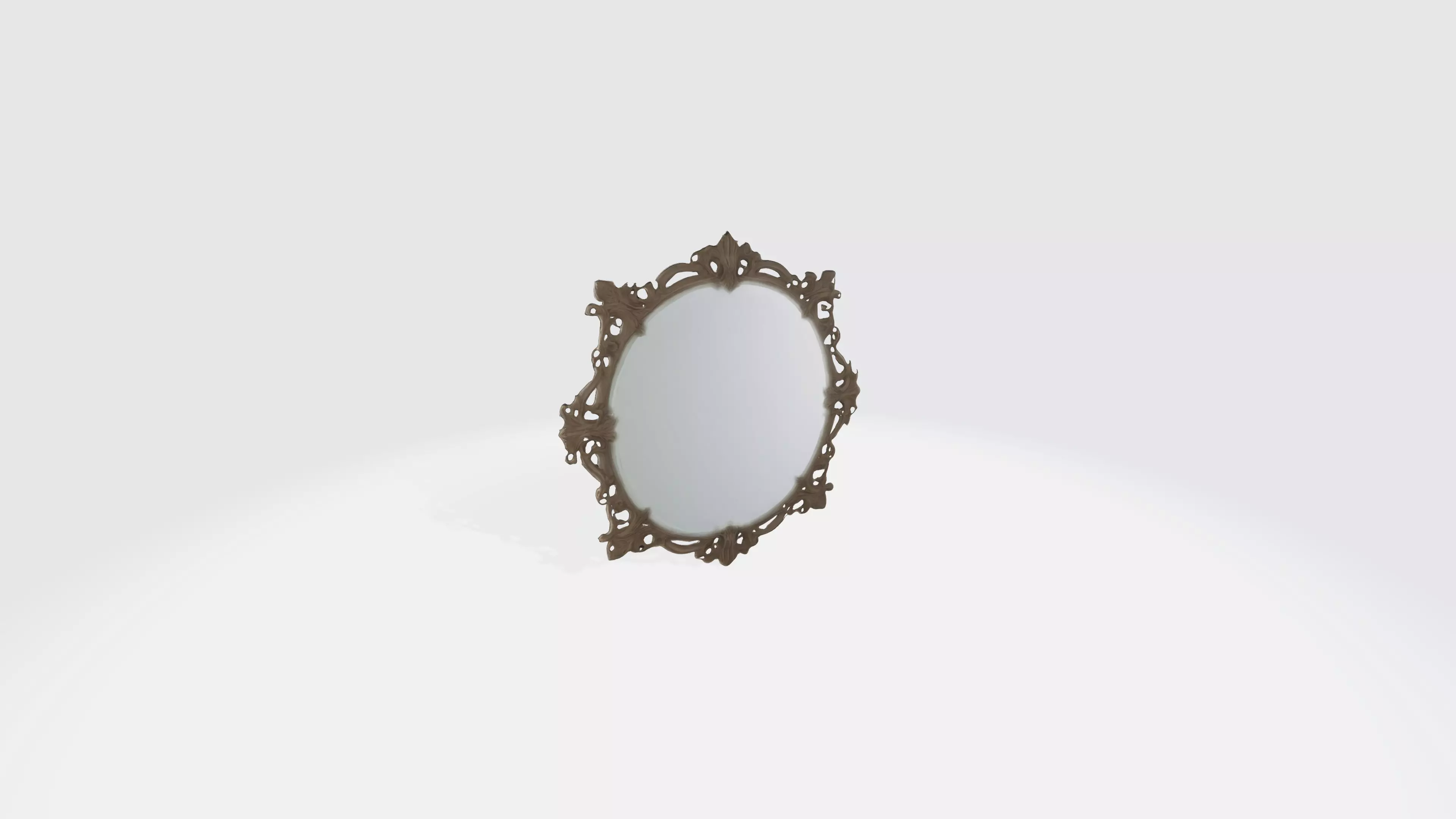 Mirror Low-poly 3D model_0