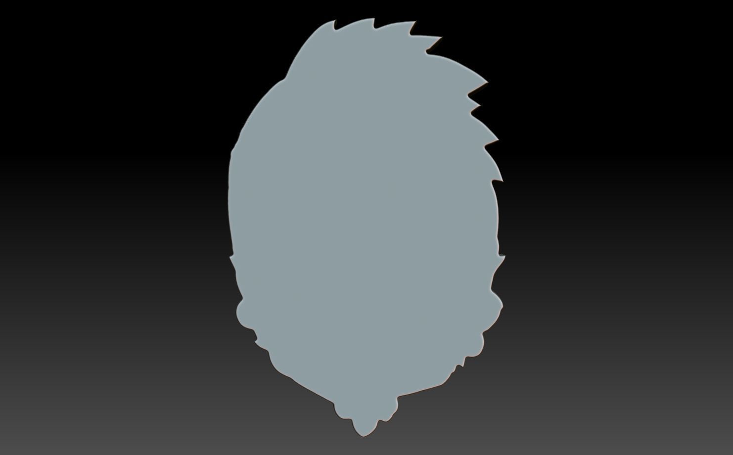 Native American Warrior basrelief 12 240915 3D print model_5