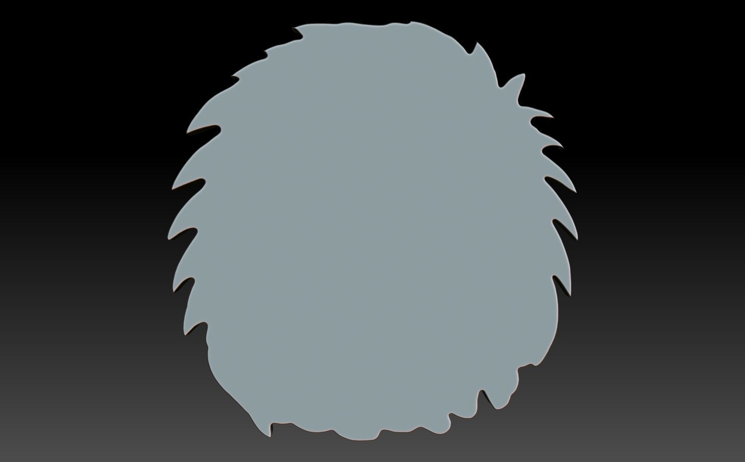 Native American Warrior basrelief 10 240915 3D print model_5