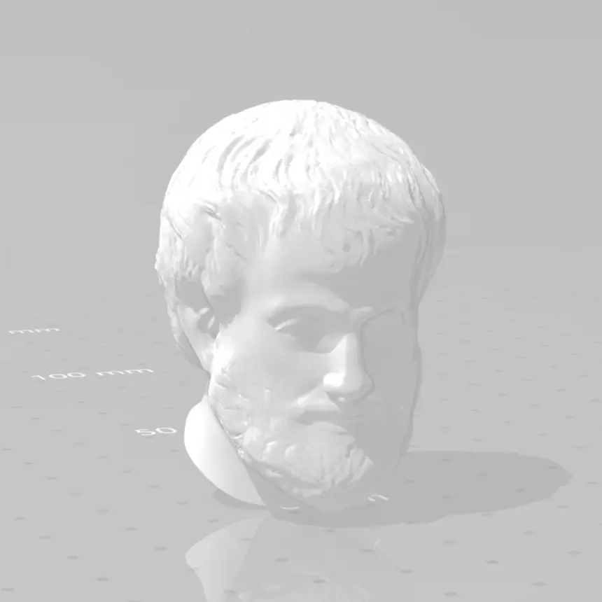 Aristotles Head Free 3D print model