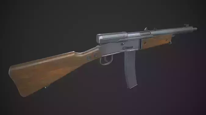 Volkssturmgewehr Low-poly 3D model